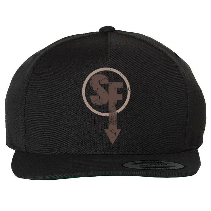 Sanity's Fall Larry Logo Wool Snapback Cap