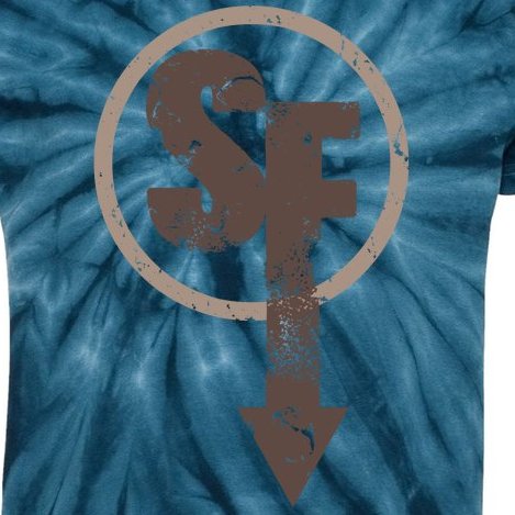 Sanity's Fall Larry Logo Kids Tie-Dye T-Shirt