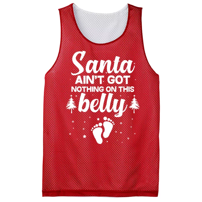 Santa Ain't Got Nothing On This Belly Mesh Reversible Basketball Jersey Tank