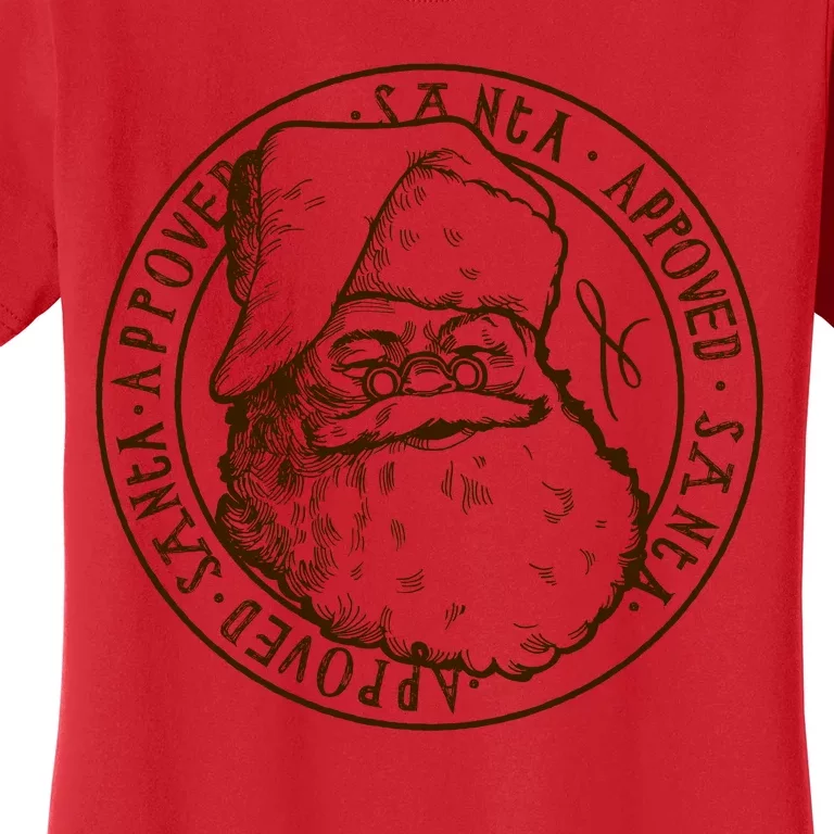 Santa Approved Stamp Women's T-Shirt