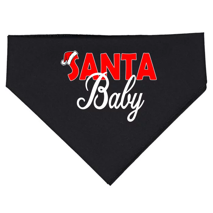 Santa Baby USA-Made Doggie Bandana