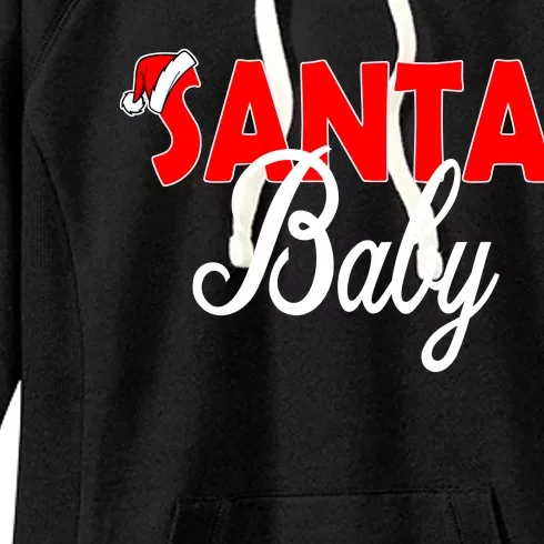 Santa Baby Women's Fleece Hoodie