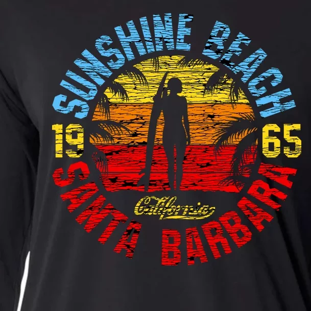 Santa Barbara California Cooling Performance Long Sleeve Crew