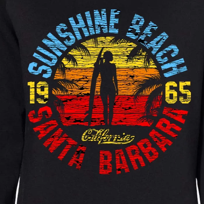 Santa Barbara California Womens California Wash Sweatshirt