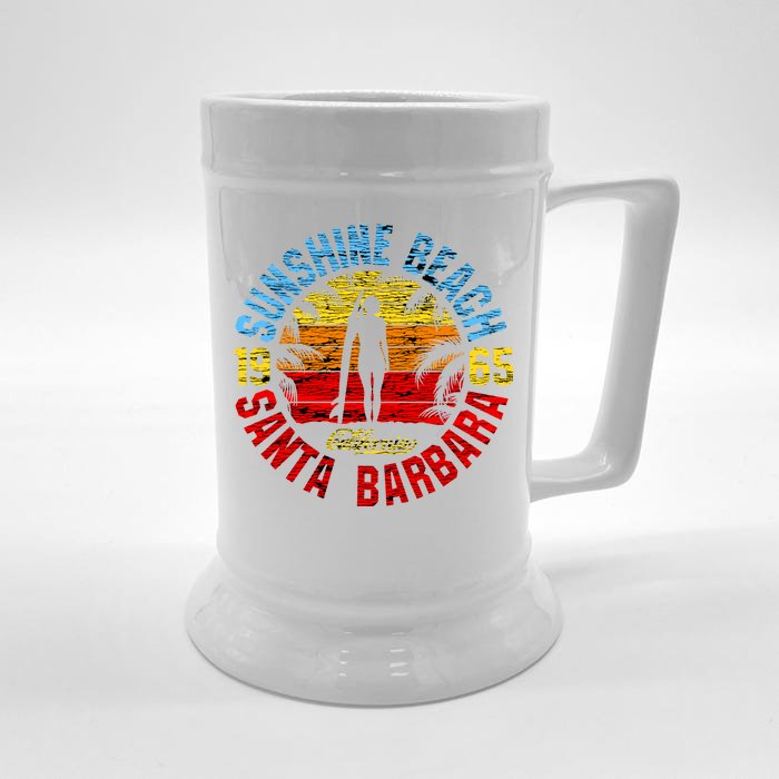 Santa Barbara California Front & Back Beer Stein