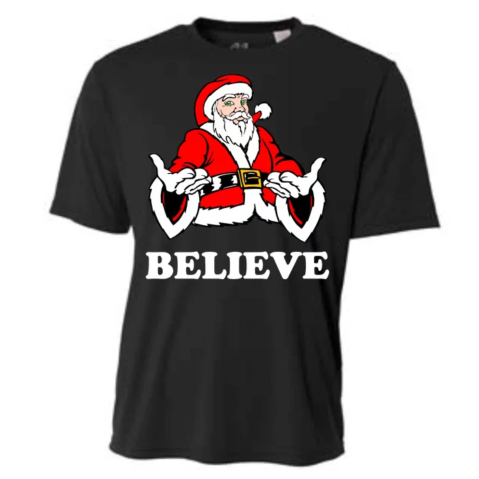 Santa Believe Cooling Performance Crew T-Shirt