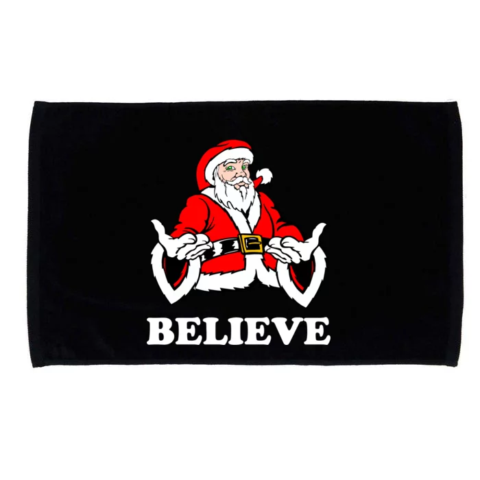 Santa Believe Microfiber Hand Towel