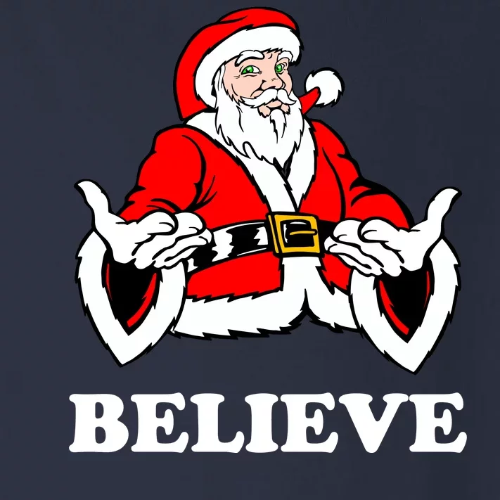 Santa Believe Toddler Long Sleeve Shirt