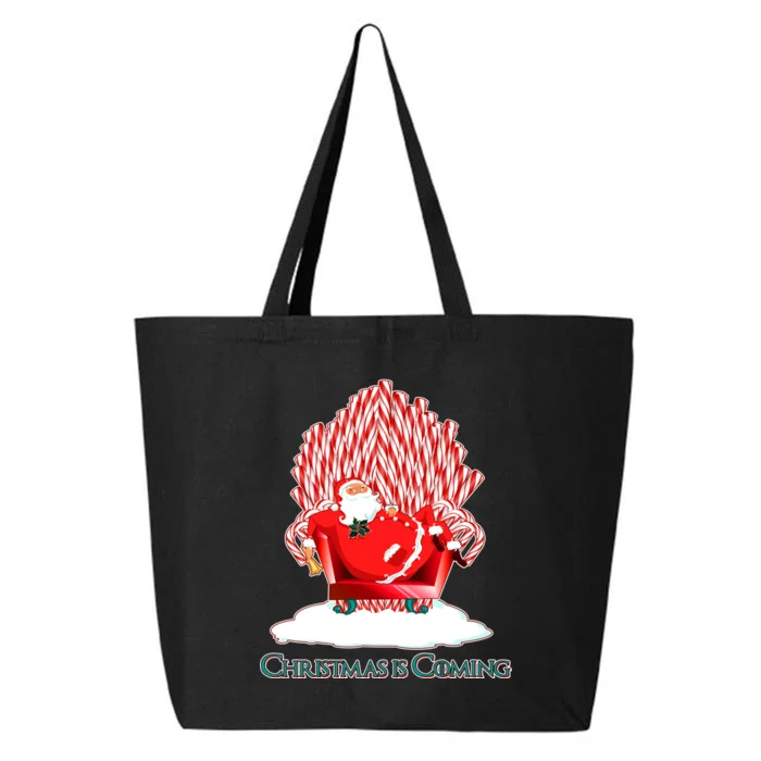 Santa Claus Christmas Is Coming GOT 25L Jumbo Tote