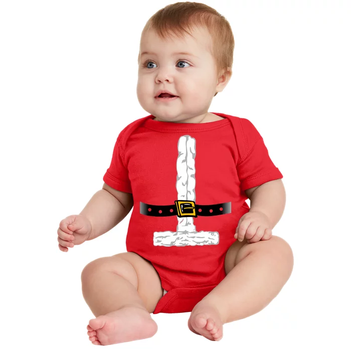 Santa Claus costume Baby Bodysuit