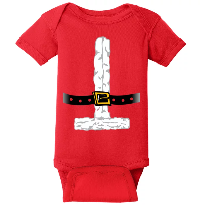 Santa Claus costume Baby Bodysuit