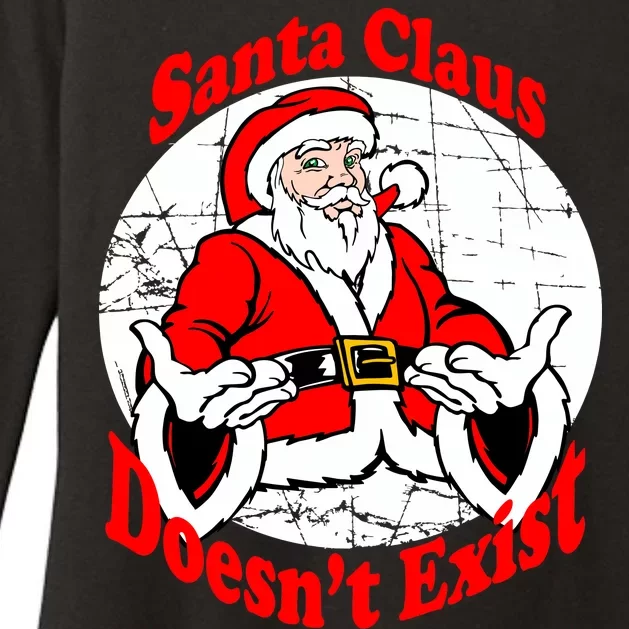 Santa Claus Doesn't Exist But I cant Read Womens CVC Long Sleeve Shirt