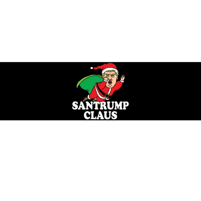 Santa Claus Donald Trump Santatrump Bumper Sticker