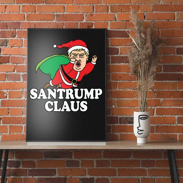 Santa Claus Donald Trump Santatrump Poster