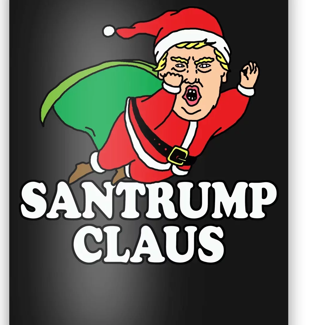 Santa Claus Donald Trump Santatrump Poster