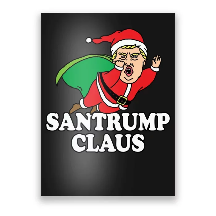 Santa Claus Donald Trump Santatrump Poster