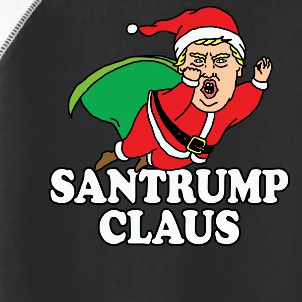 Santa Claus Donald Trump Santatrump Toddler Fine Jersey T-Shirt