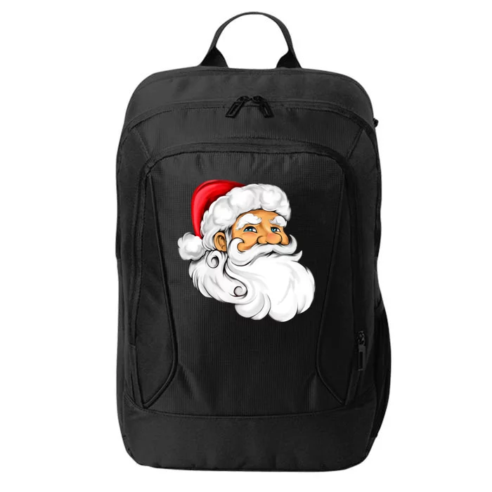 Santa Claus Head City Backpack