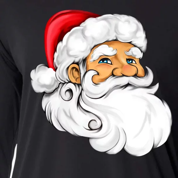 Santa Claus Head Cooling Performance Long Sleeve Crew