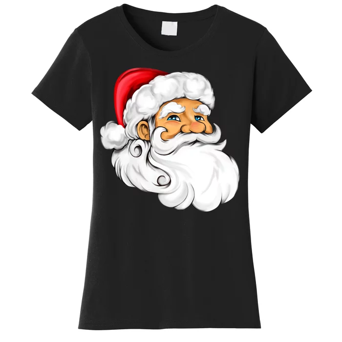 Santa Claus Head Women's T-Shirt