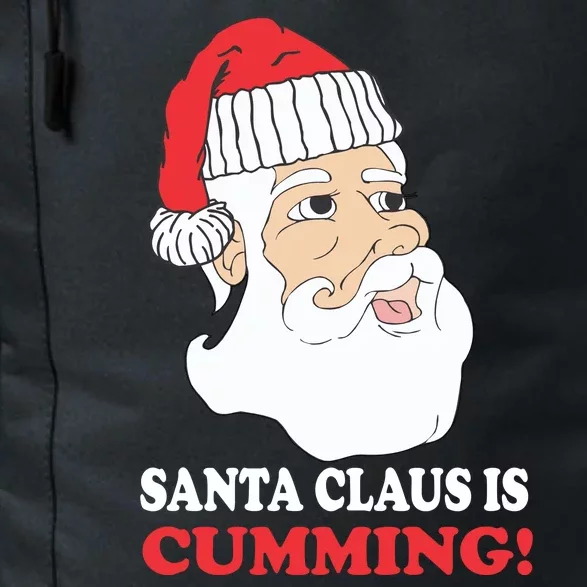 Santa Claus Is Cumming Dirty Humor Daily Commute Backpack