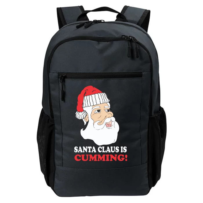 Santa Claus Is Cumming Dirty Humor Daily Commute Backpack