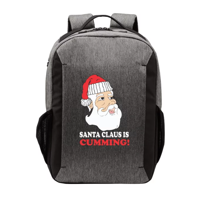 Santa Claus Is Cumming Dirty Humor Vector Backpack