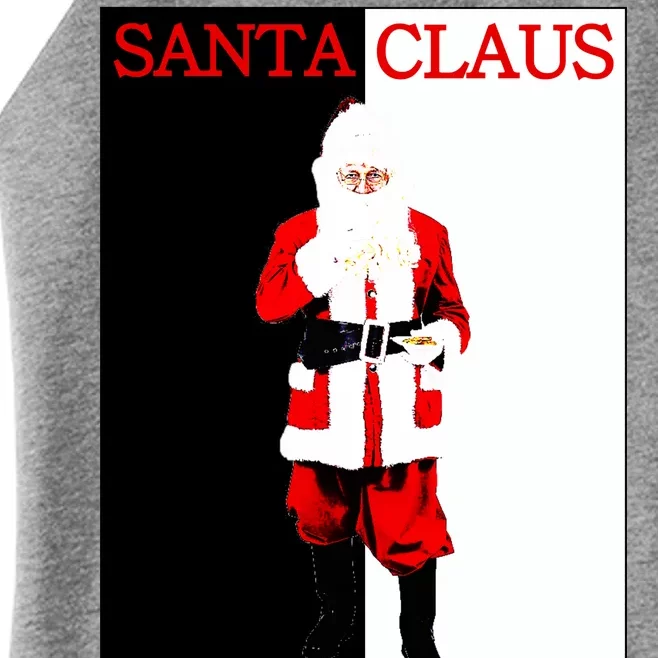 Santa Claus Mafia Movie Poster Christmas Women’s Perfect Tri Rocker Tank