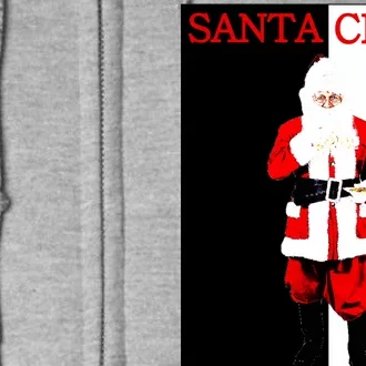 Santa Claus Mafia Movie Poster Christmas Full Zip Hoodie