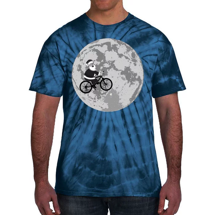 Santa Claus To The Moon Tie-Dye T-Shirt