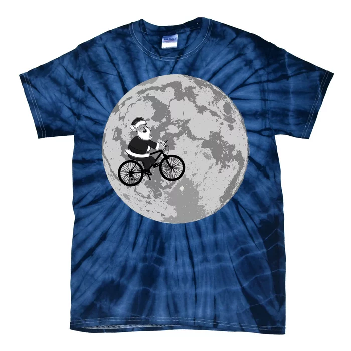 Santa Claus To The Moon Tie-Dye T-Shirt