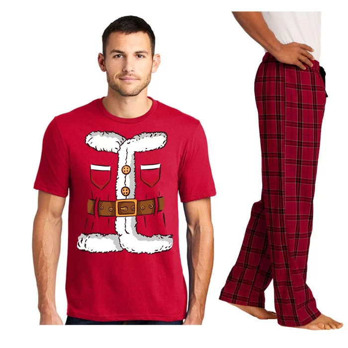 Santa Clause Costume Funny Chrismas Suit Pajama Set