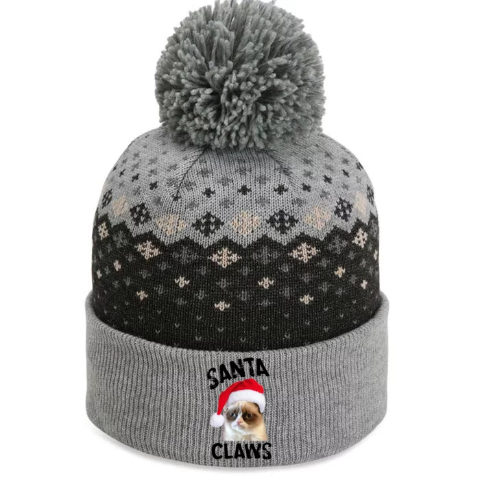 Santa Claws The Baniff Cuffed Pom Beanie