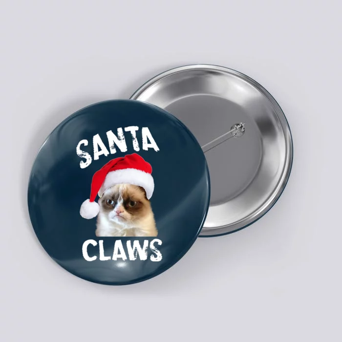 Santa Claws Button