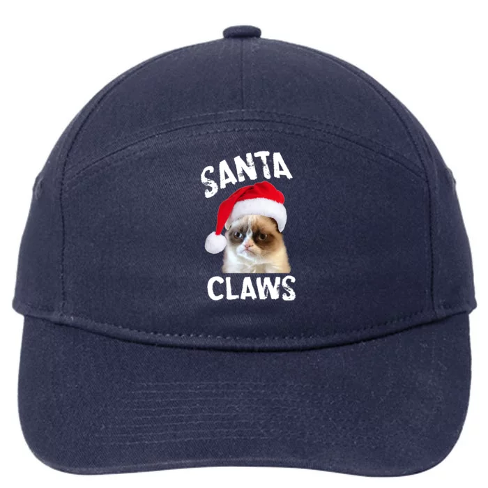 Santa Claws 7-Panel Snapback Hat