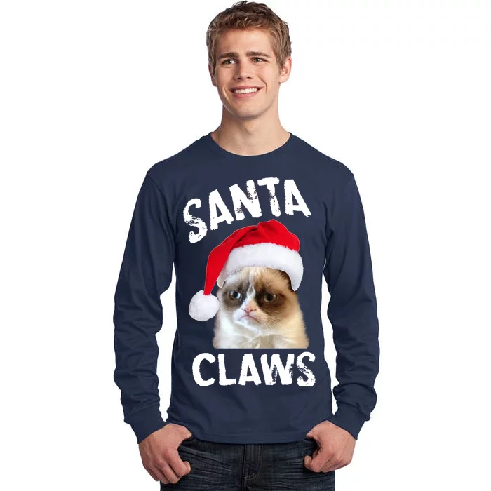 Santa Claws Tall Long Sleeve T-Shirt