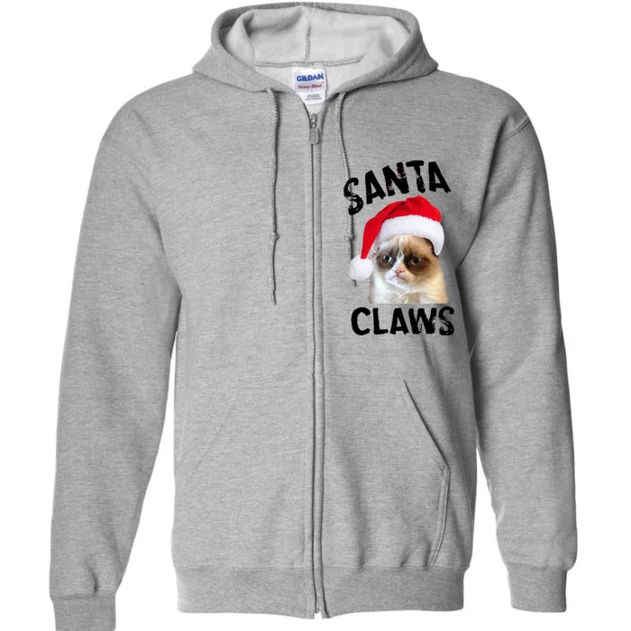 Santa Claws Full Zip Hoodie