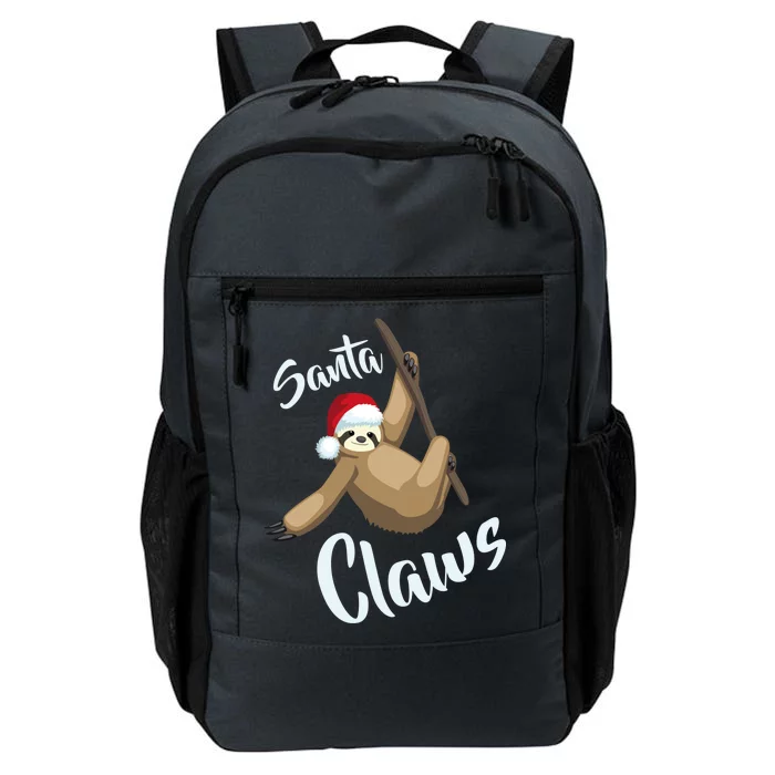 Santa Claws Sloth Christmas Daily Commute Backpack