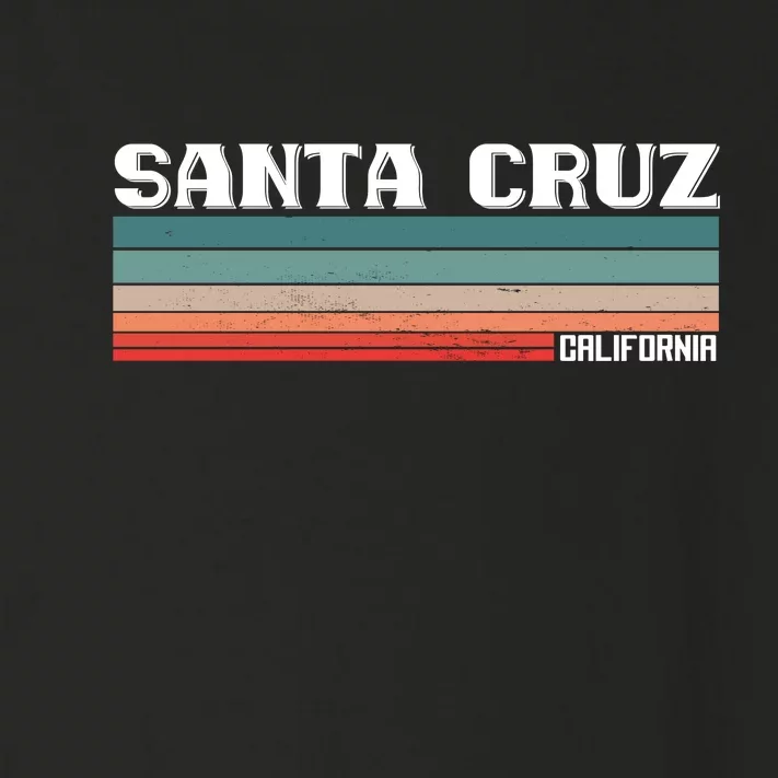 Santa Cruz California Toddler Long Sleeve Shirt