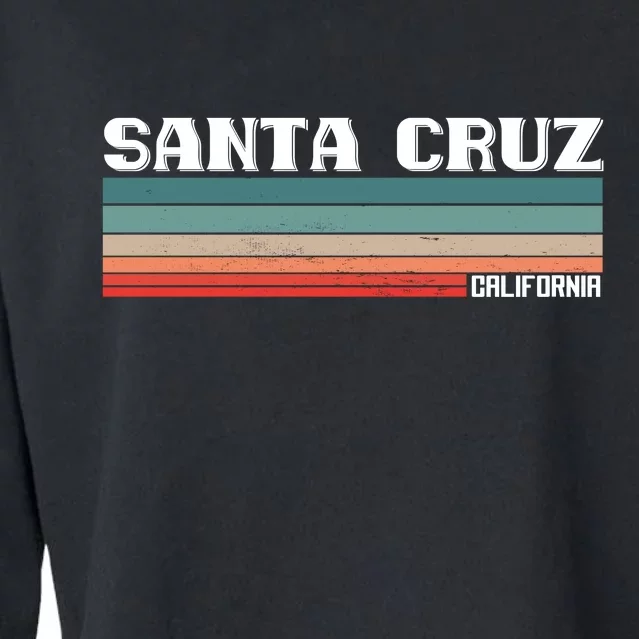 Santa Cruz California Cropped Pullover Crew