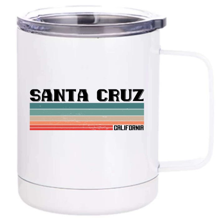 Santa Cruz California Front & Back 12oz Stainless Steel Tumbler Cup