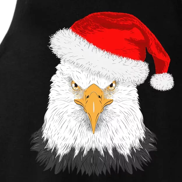 Santa Eagle Ladies Tri-Blend Wicking Tank