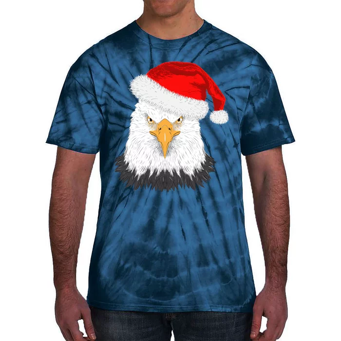 Santa Eagle Tie-Dye T-Shirt