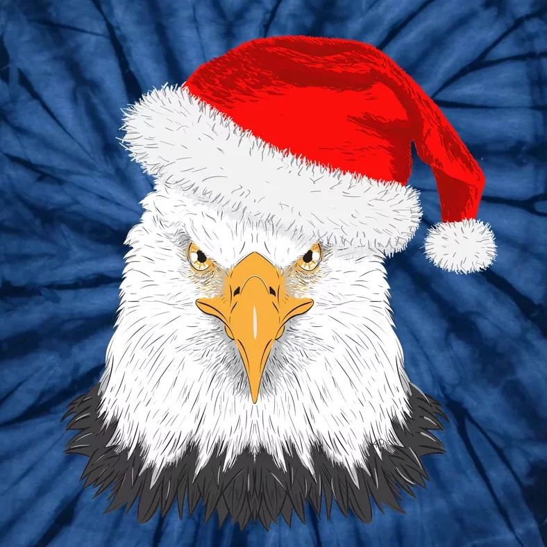 Santa Eagle Tie-Dye T-Shirt