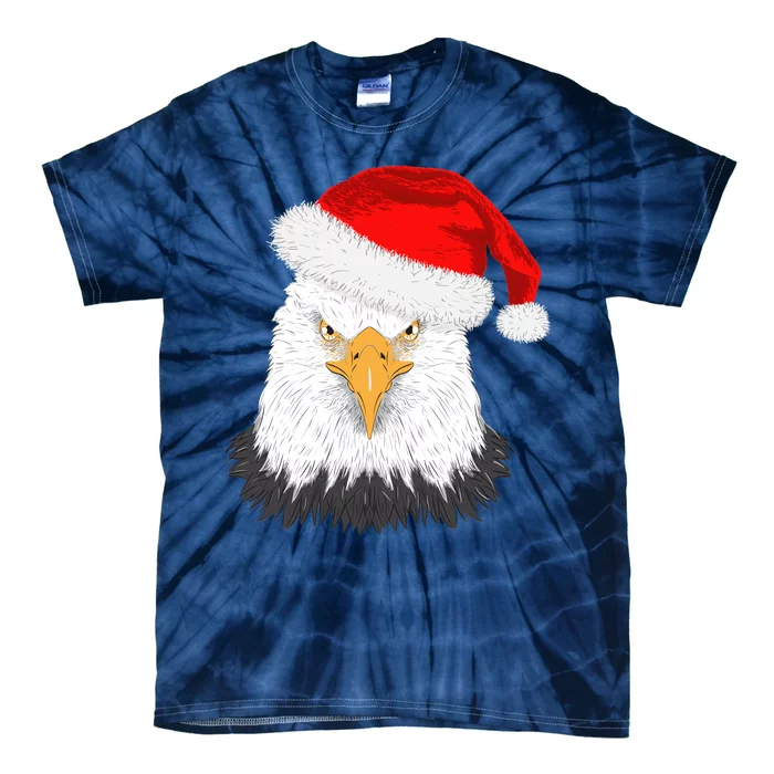 Santa Eagle Tie-Dye T-Shirt