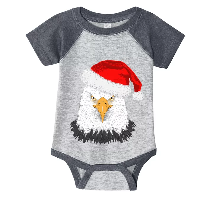 Santa Eagle Infant Baby Jersey Bodysuit