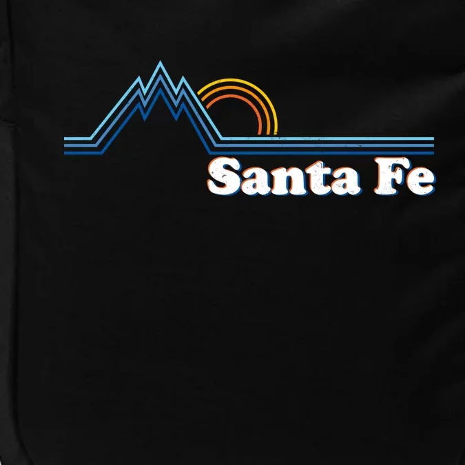 Santa Fe New Mexico Retro Logo Impact Tech Backpack