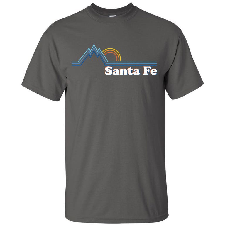 Santa Fe New Mexico Retro Logo Tall T-Shirt
