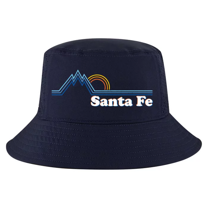 Santa Fe New Mexico Retro Logo Cool Comfort Performance Bucket Hat