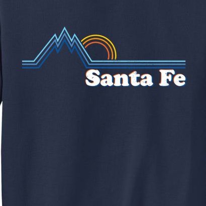 Santa Fe New Mexico Retro Logo Sweatshirt